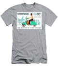 1976 Barbados Modern Postman Postage Stamp Retro Graphics T-Shirt