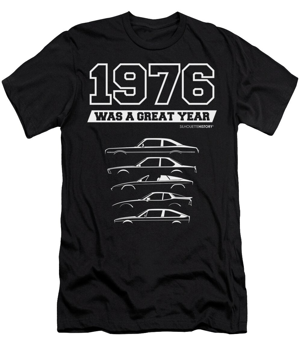 1976 Was a Great Year Silhouettehistory Gabor Vida T-Shirt