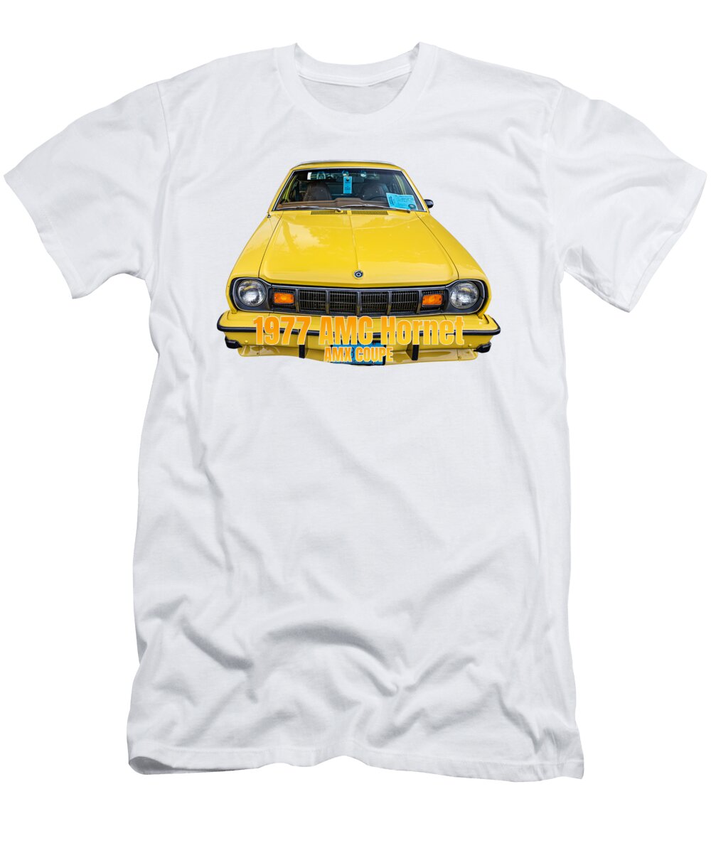 1977 Amc Hornet Amx Coupe Gestalt Imagery T-Shirt