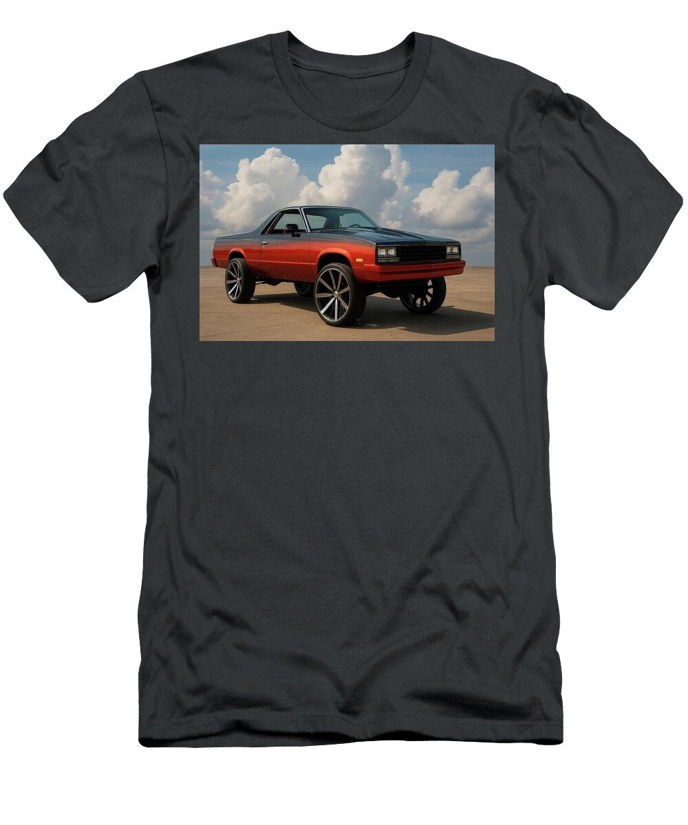 1980s Chevrolet El Camino Custom Lowrider Truck Cathy Anderson T-Shirt