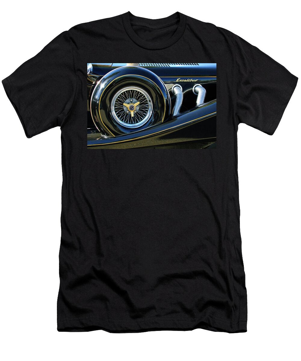 1984 Excalibur Roadster Spare Tire Jill Reger T-Shirt