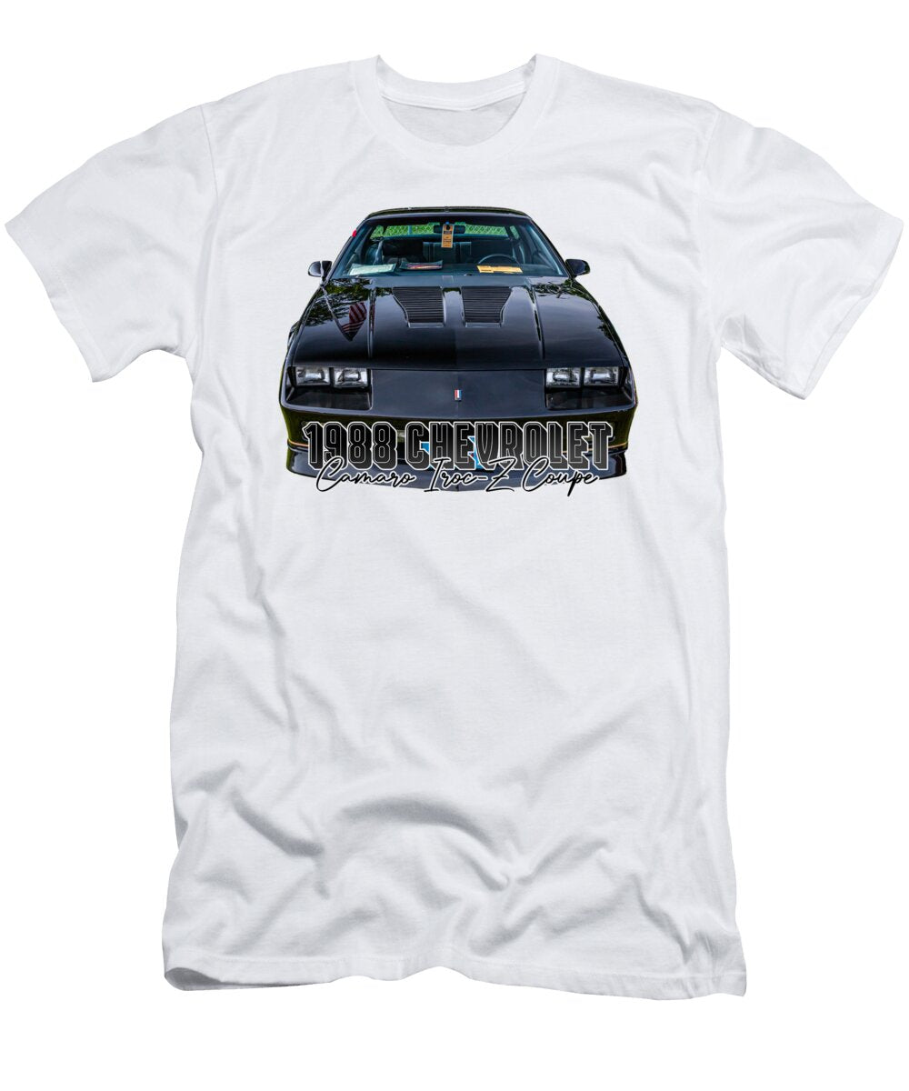 1988 Chevrolet Camaro Iroc Z Coupe Gestalt Imagery T-Shirt