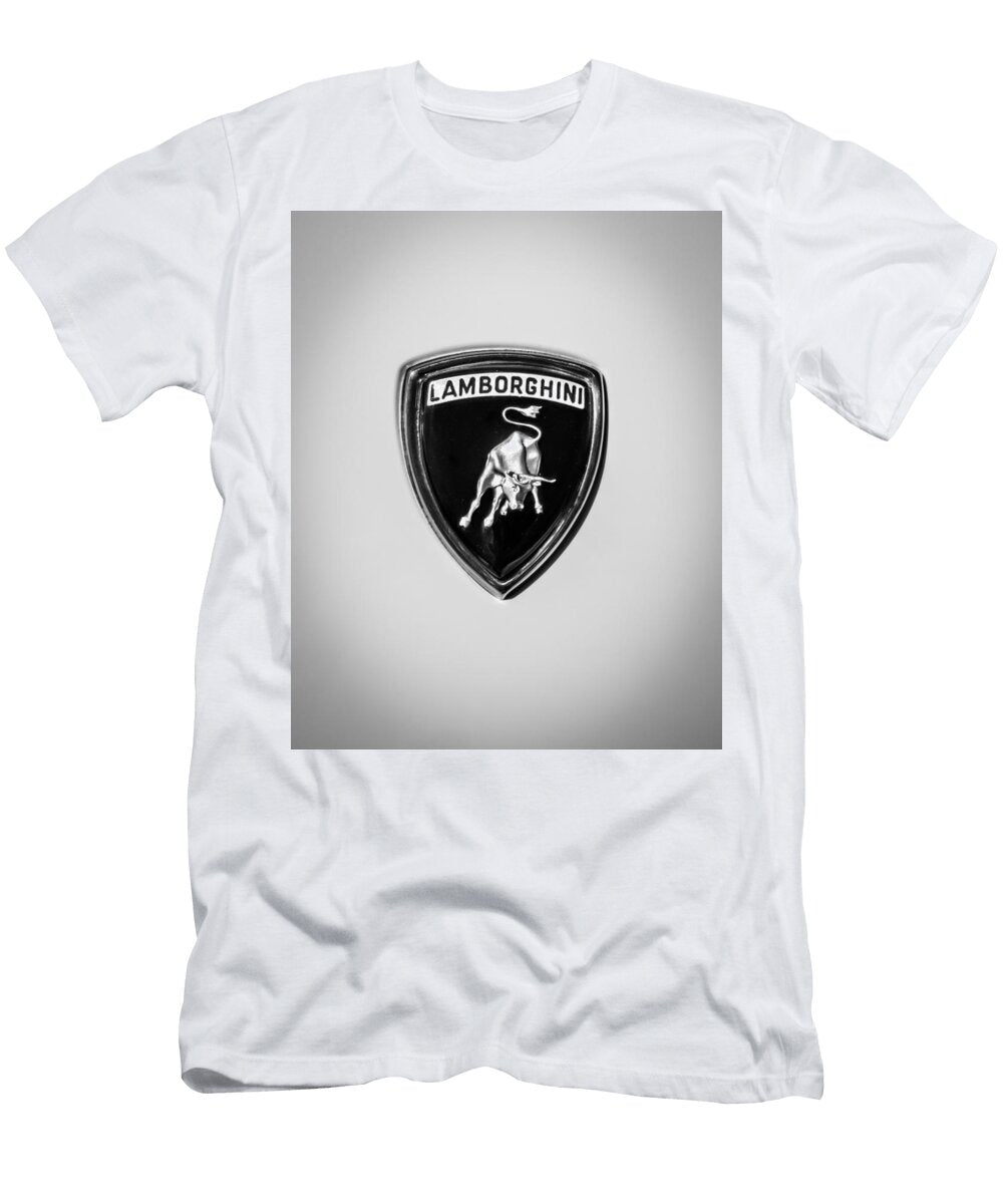 1997 Lamborchini Diablo Roadster Emblem 0209dcbw Jill Reger T-Shirt