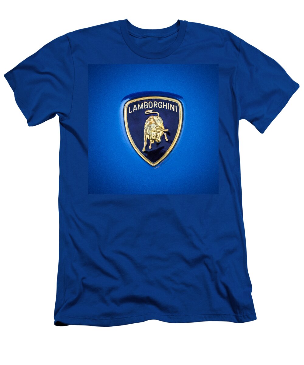1997 Lamborghini Diablo Roadster Emblem 0209c Jill Reger T-Shirt