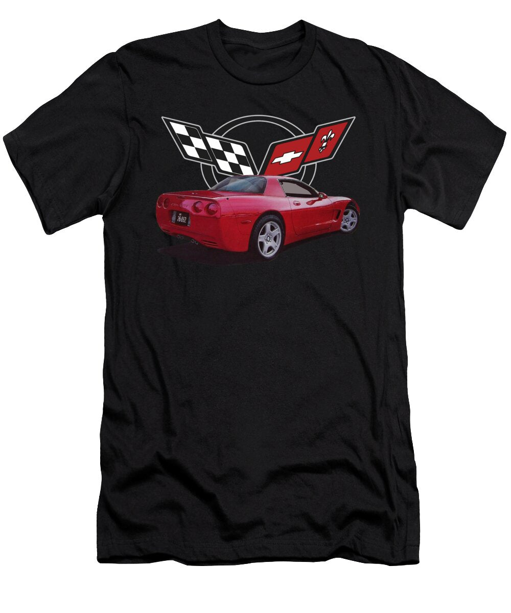 1999 Corvette with Logo Paul Kuras T-Shirt