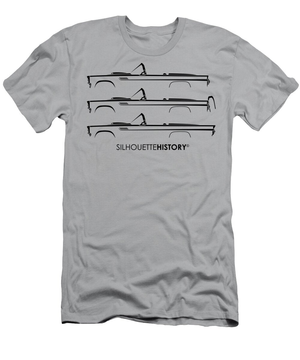 1st American Bird Cabrio Black Silhouettehistory Gabor Vida T-Shirt