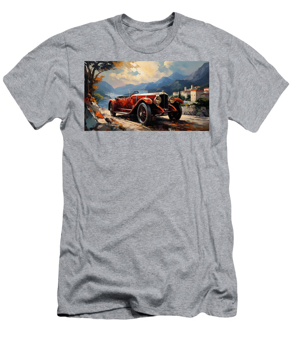 2 1918 Isotta Fraschini Tipo 8 53l Roadster Stu By Asar Studios Celestial Images T-Shirt