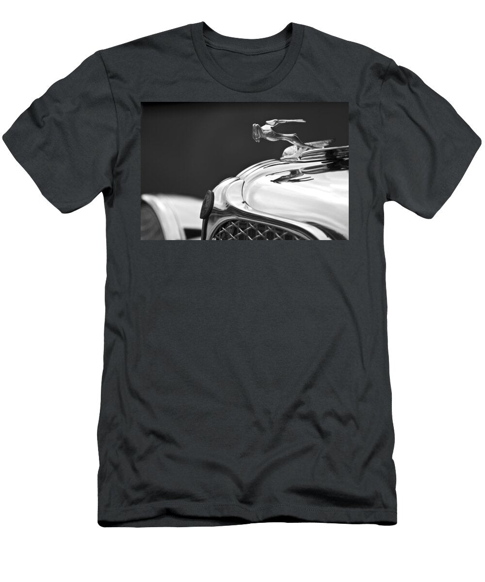 2 1931 Chrysler Cg Imperial Roadster Hood Ornament Jill Reger T-Shirt