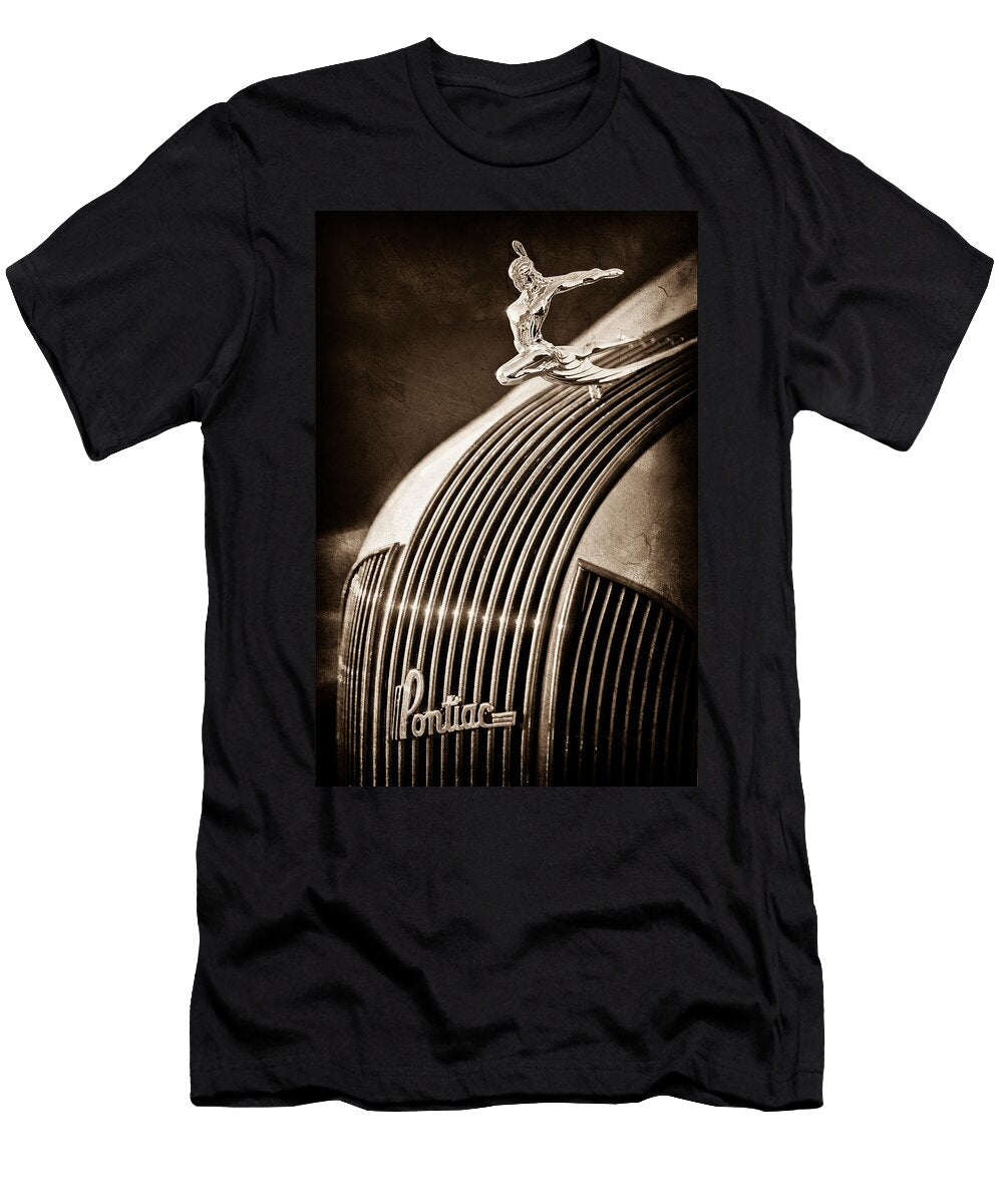 2 1935 Pontiac Sedan Hood Ornament Jill Reger T-Shirt