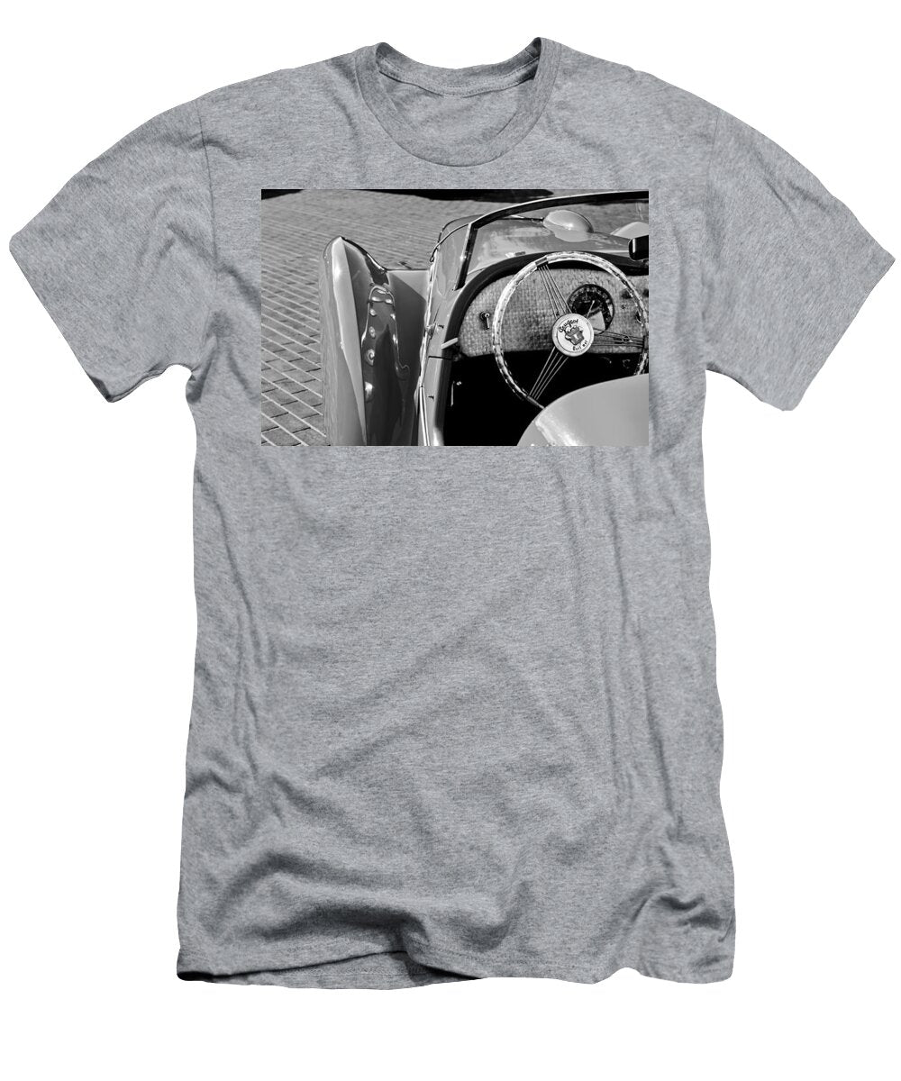 2 1937 Peugeot 402 Darlmat Legere Speacial Sport Roadster Recreation Steering Wheel Emblem Jill Reger T-Shirt