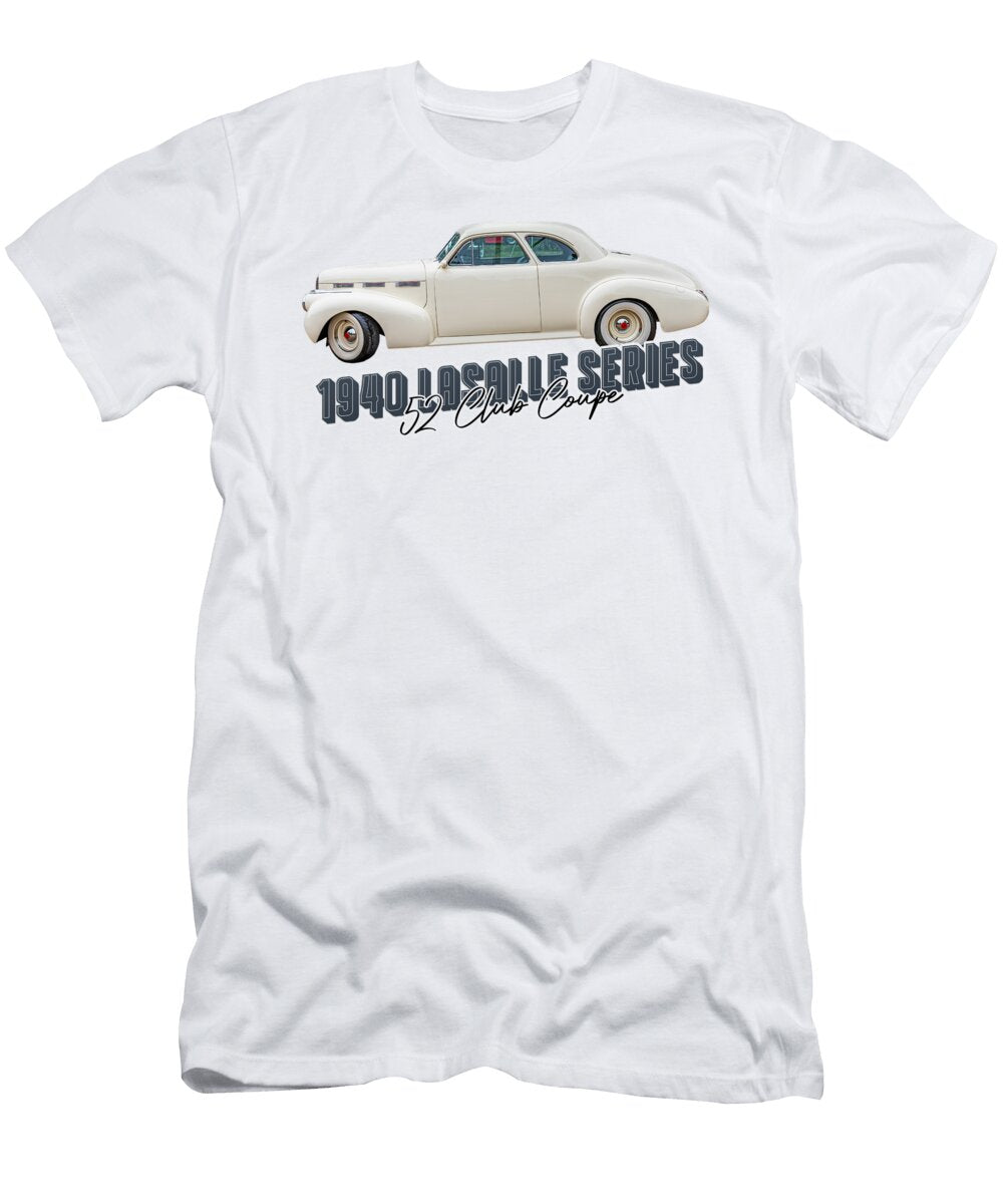 2 1940 Lasalle Series 52 Club Coupe Gestalt Imagery T-Shirt