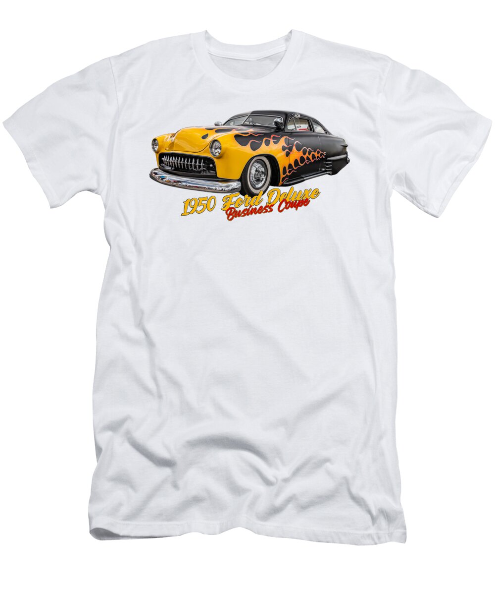 2 1950 Ford Deluxe Business Coupe Gestalt Imagery T-Shirt