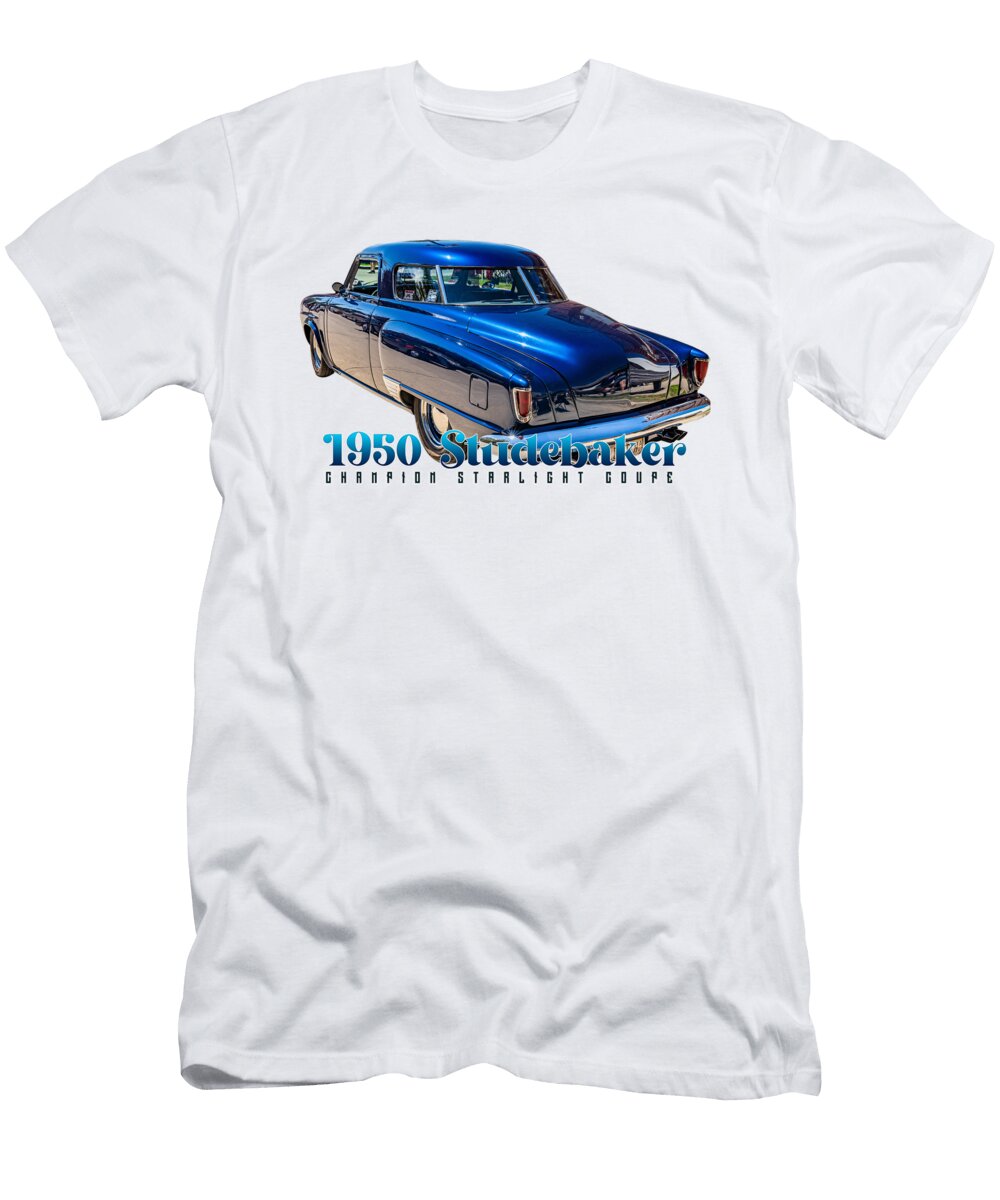 2 1950 Studebaker Champion Starlight Coupe Gestalt Imagery T-Shirt