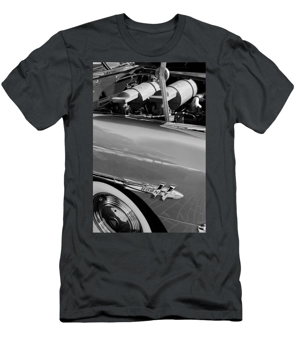 2 1953 Hudson Hornet Sedan Engine Jill Reger T-Shirt