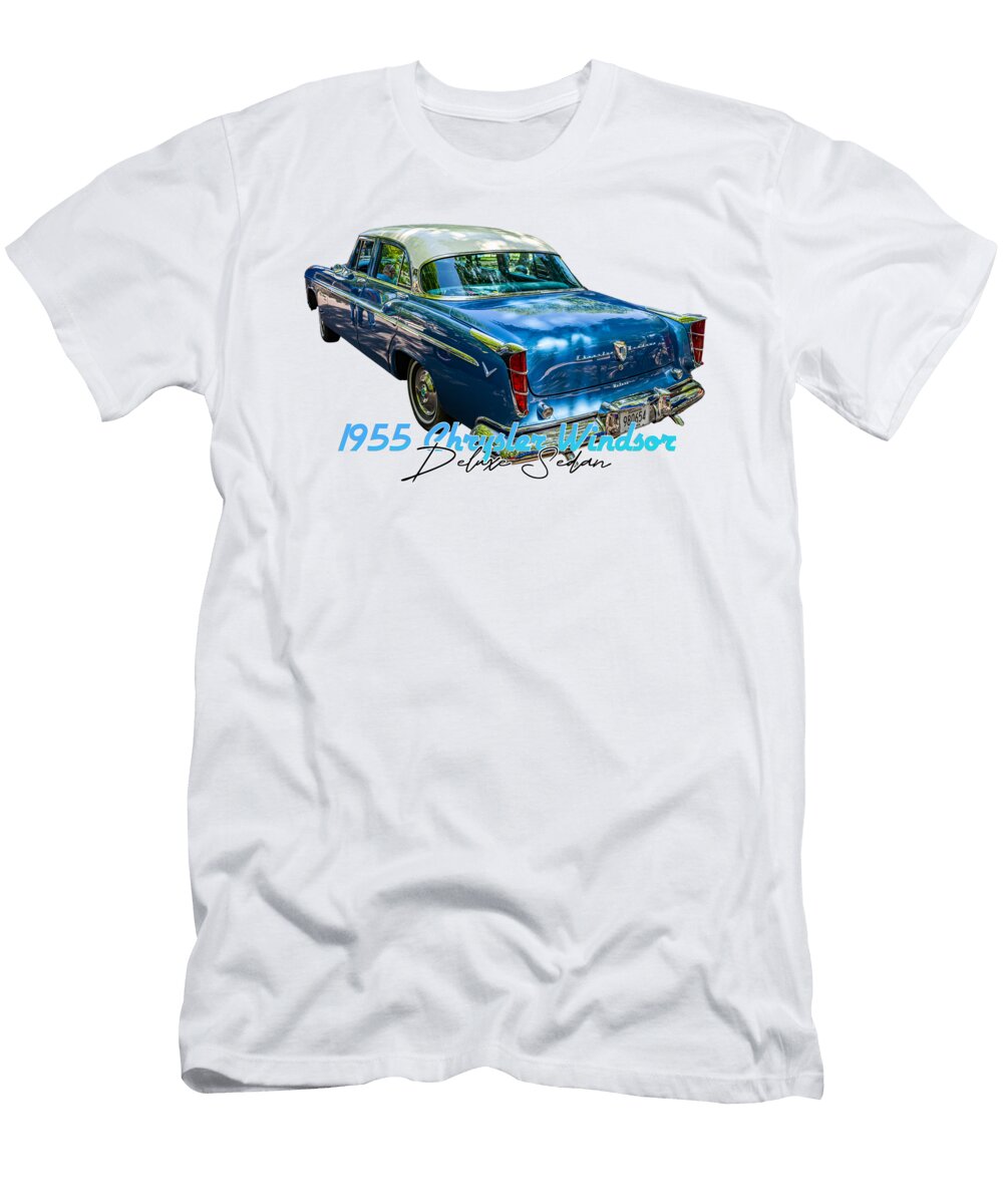 2 1955 Chrysler Windsor Deluxe Sedan Gestalt Imagery T-Shirt