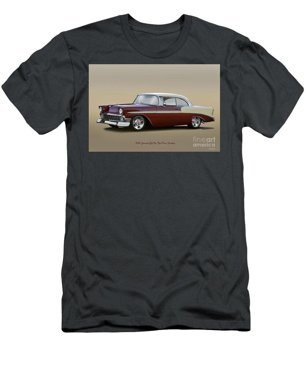 2 1956 Chevrolet Bel Air Two Door Hardtop Dave Koontz T-Shirt