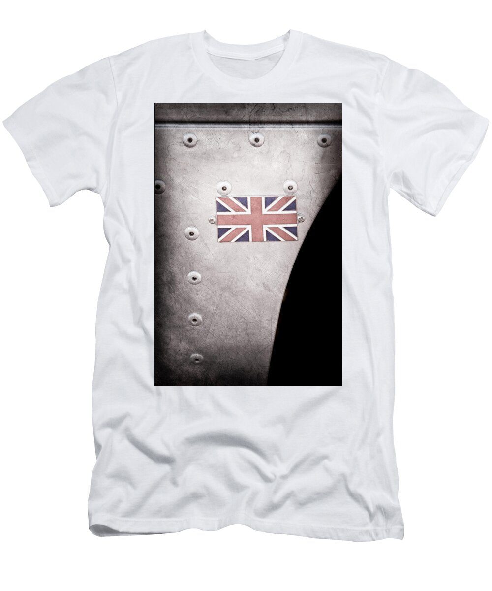 2 1957 Jaguar Xkss Roadster Recreation Emblem Jill Reger T-Shirt