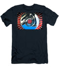 2 1958 Fiat 1200 Tv Sportsman Roadster Steering Wheel Jill Reger T-Shirt