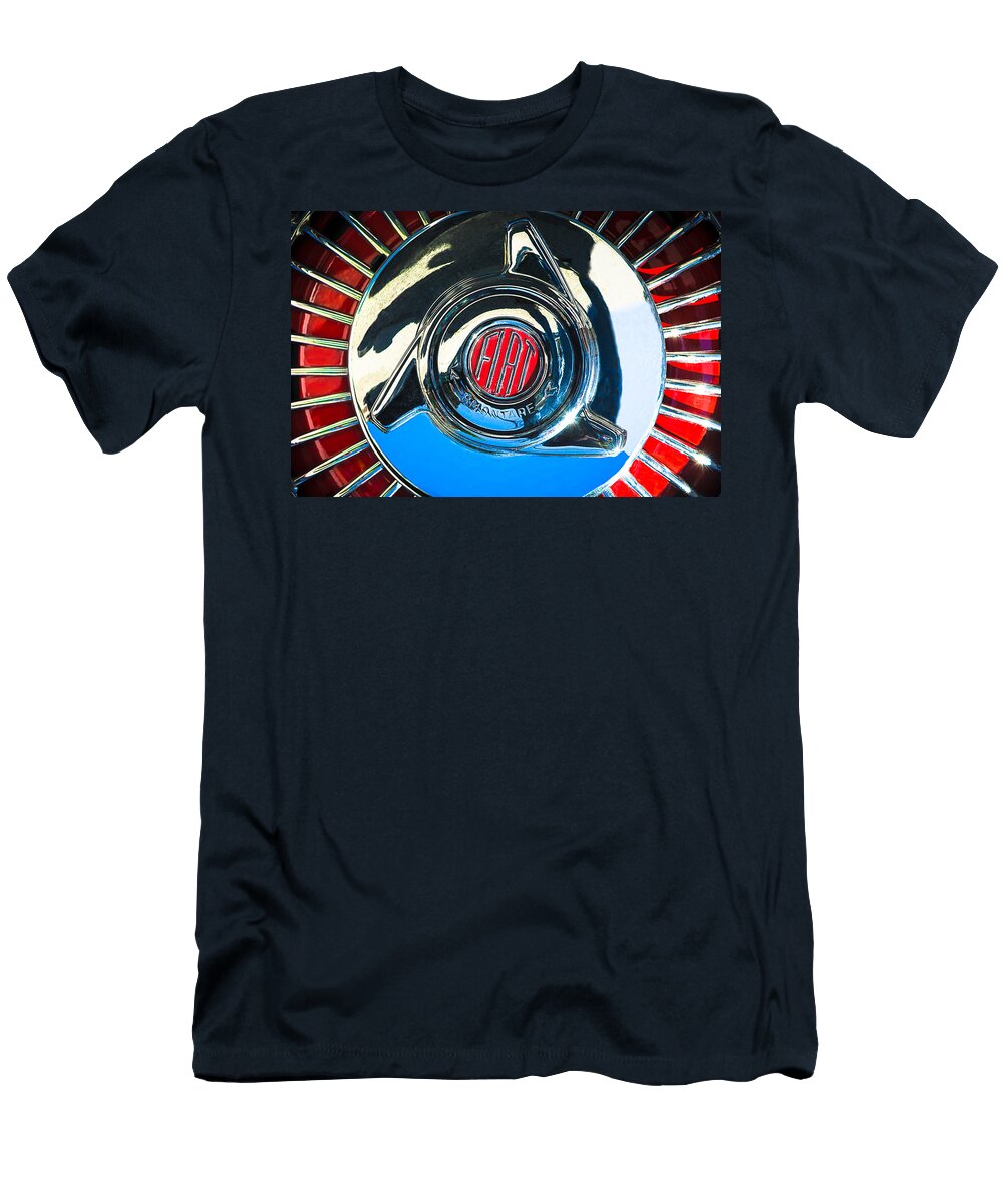 2 1958 Fiat 1200 Tv Sportsman Roadster Steering Wheel Jill Reger T-Shirt