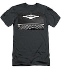 2 1959 Aston Martin Jaguar C Type Roadster Hood Emblem Jill Reger T-Shirt