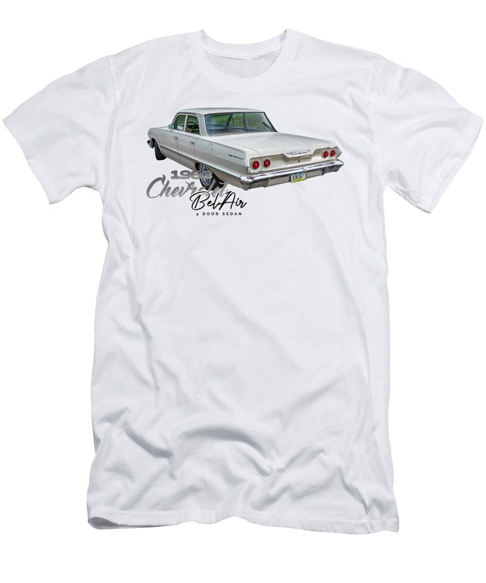 2 1963 Chevrolet Belair 4 Door Sedan Gestalt Imagery T-Shirt