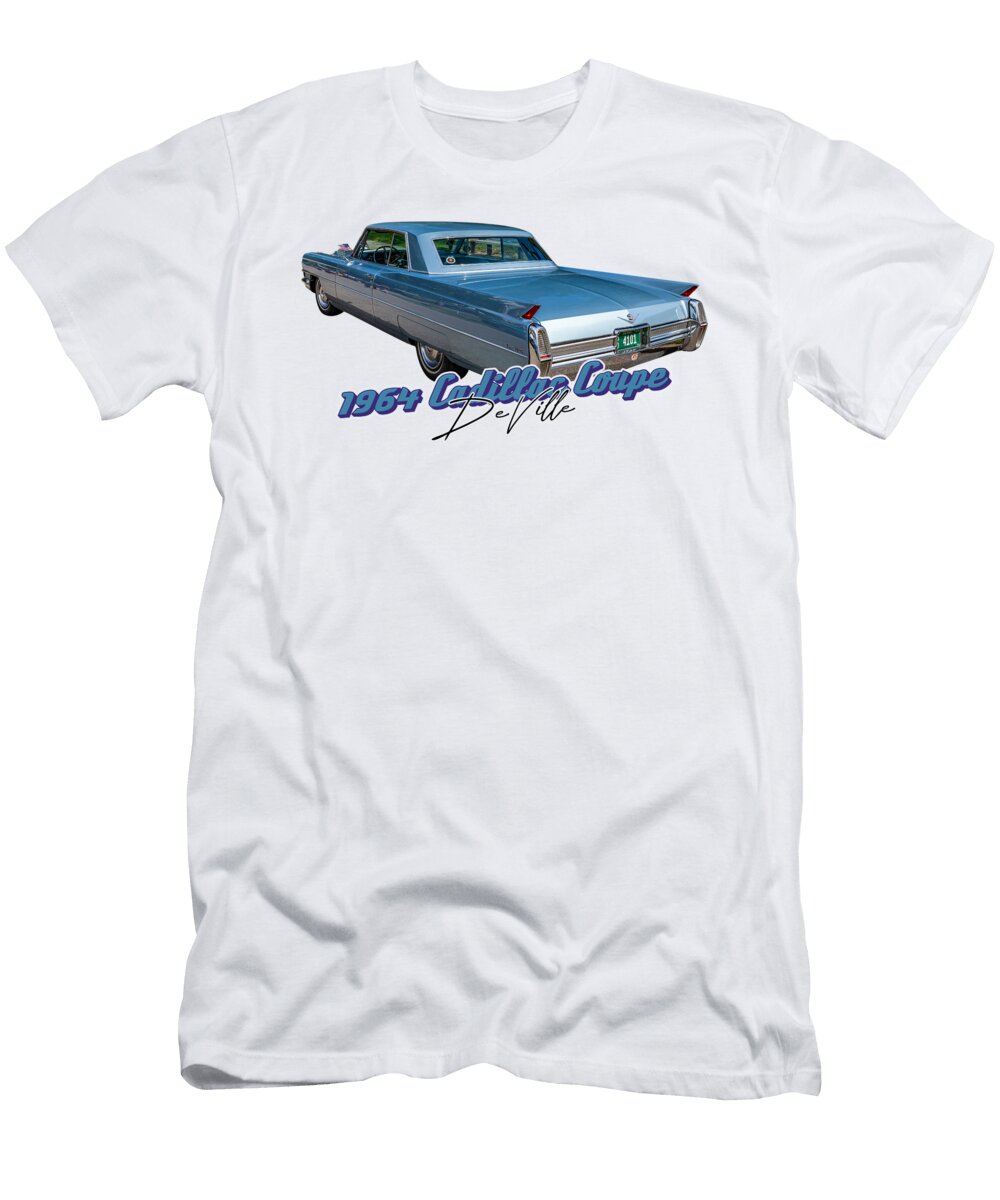 2 1964 Cadillac Coupe Deville Gestalt Imagery T-Shirt