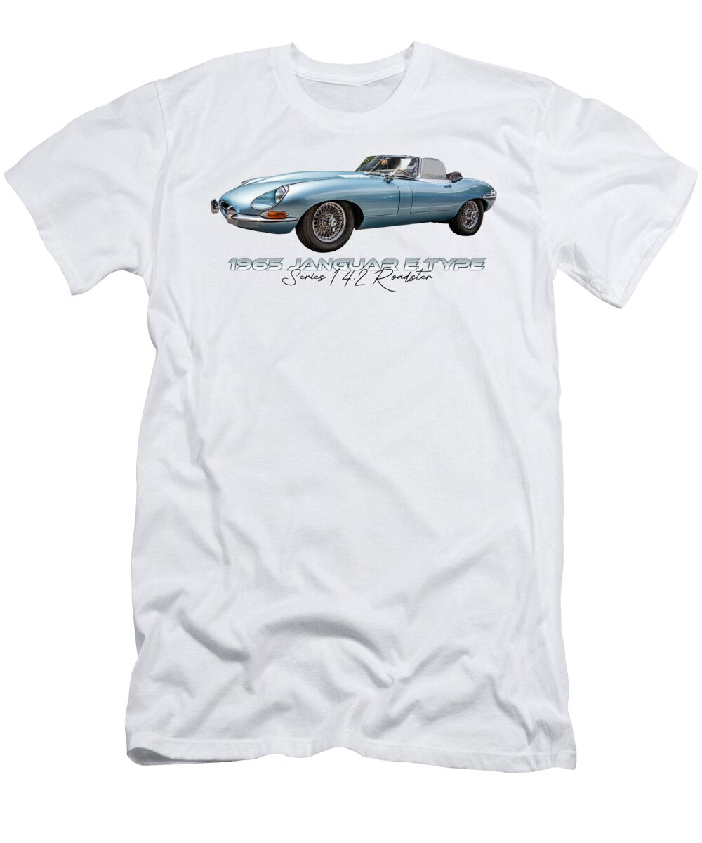 2 1965 Jaguar E Type Series 1 42 Roadster Gestalt Imagery T-Shirt