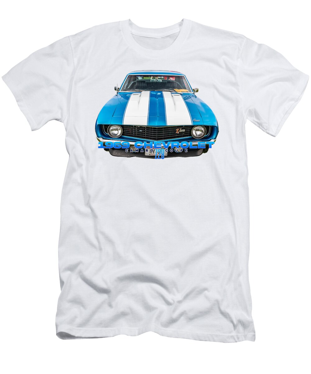 2 1969 Chevrolet Camaro Z28 Coupe Gestalt Imagery T-Shirt