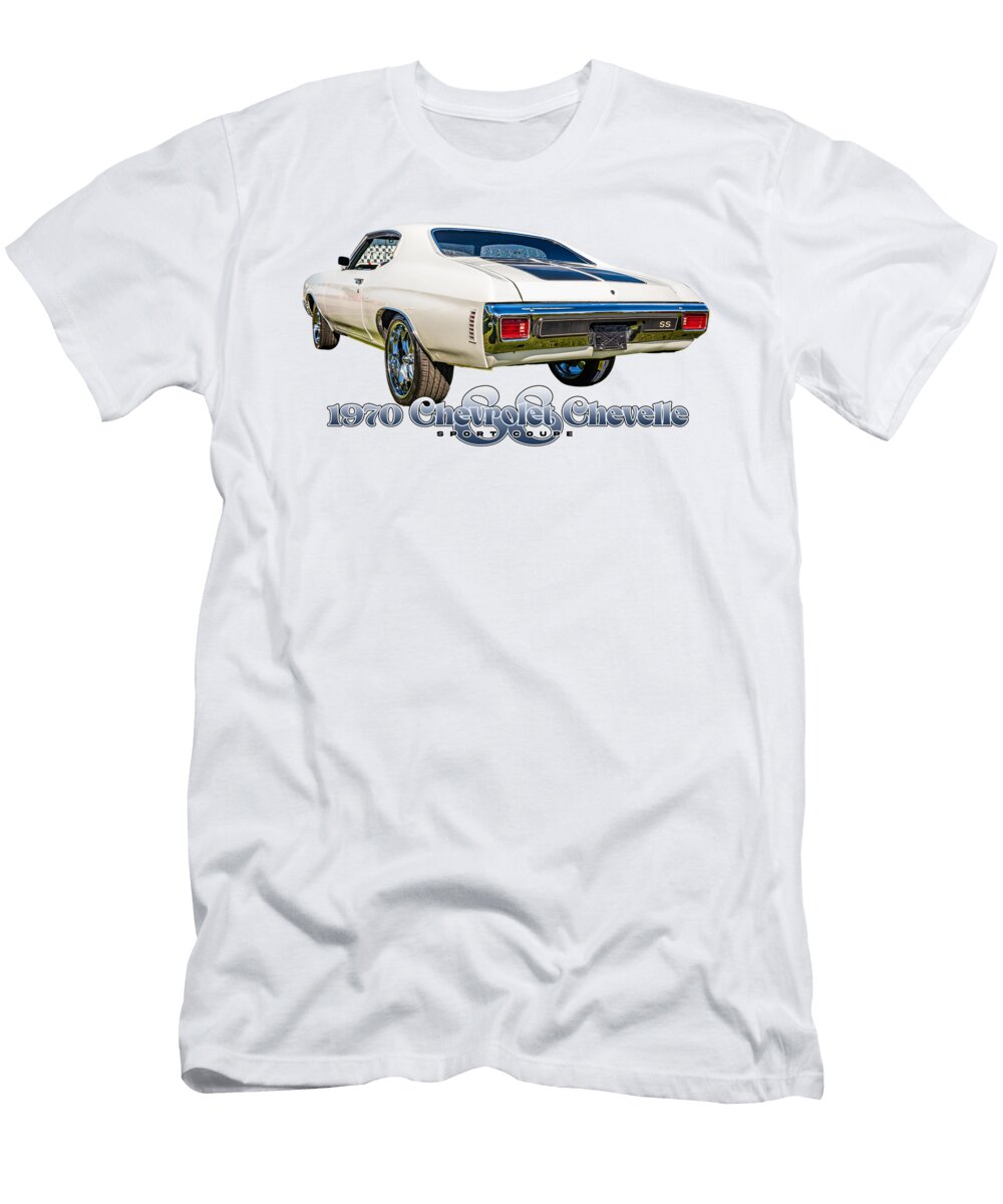2 1970 Chevrolet Chevelle Ss Sport Coupe Gestalt Imagery T-Shirt