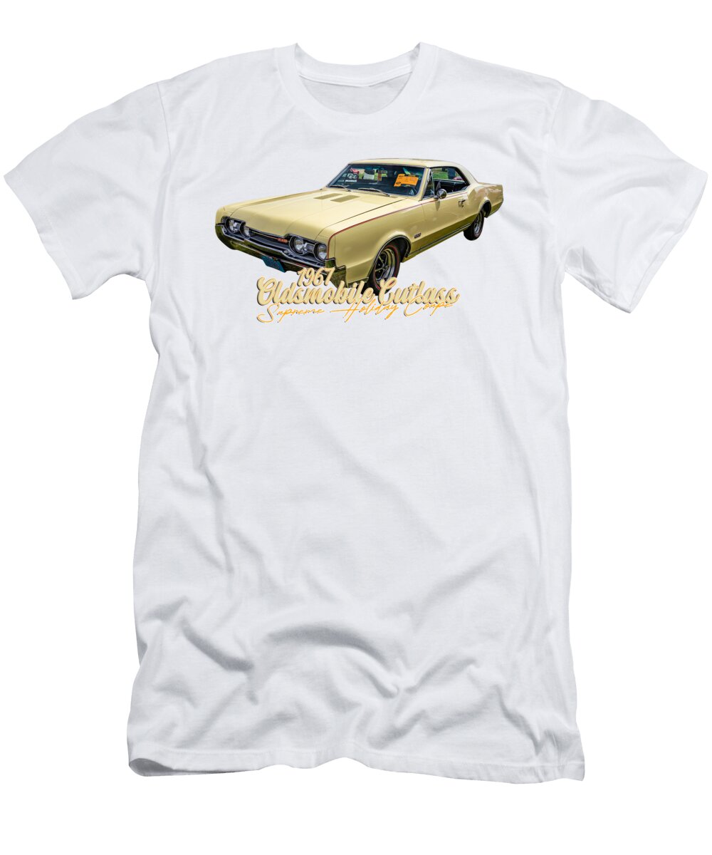 2 1971 Chevrolet Monte Carlo Ss Coupe Gestalt Imagery T-Shirt