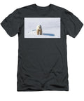 2 Adult Male Polar Bear in the Pristine Snow of Svalbard Jane Rix T-Shirt