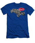 2 Bugatti Type 37 Grand Prix World Championship Cutaway Automotive Art Vladyslav Shapovalenko T-Shirt