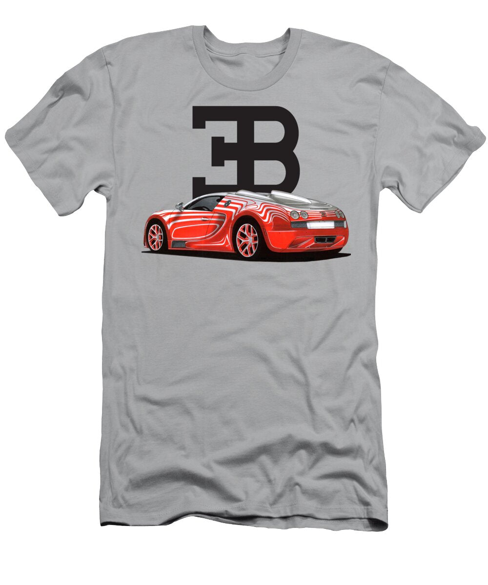 2 Bugatti Veyron Grand Sport Roadster Vladislav Shapovalenko T-Shirt