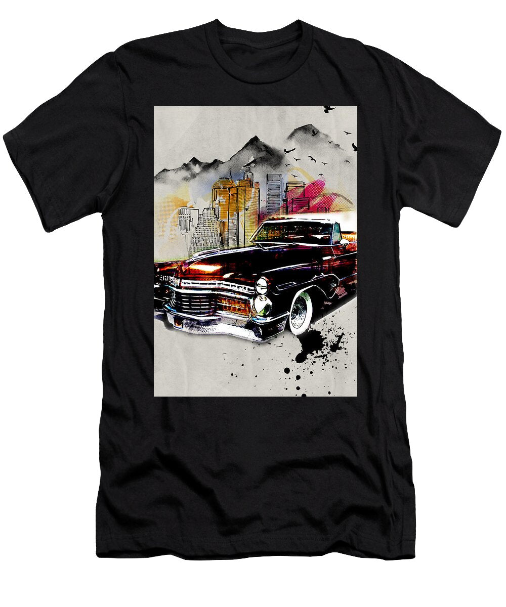 2 Buick Lowrider Convertible Brown Edgar Dorice T-Shirt