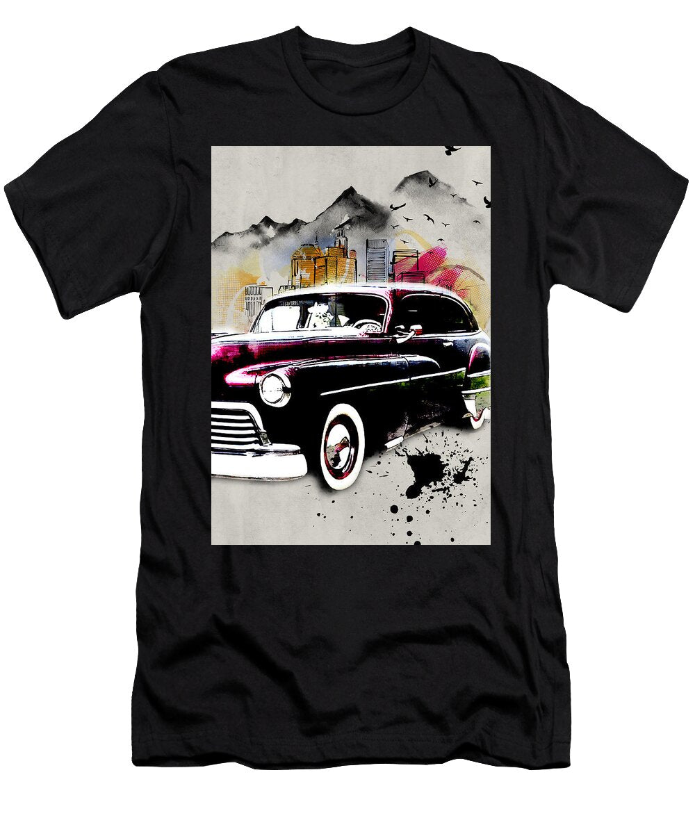 2 Chevrolet Fleetline Deluxe 1949 Chevrolet Fleetline Deluxe Lowrider Vintage Edgar Dorice T-Shirt