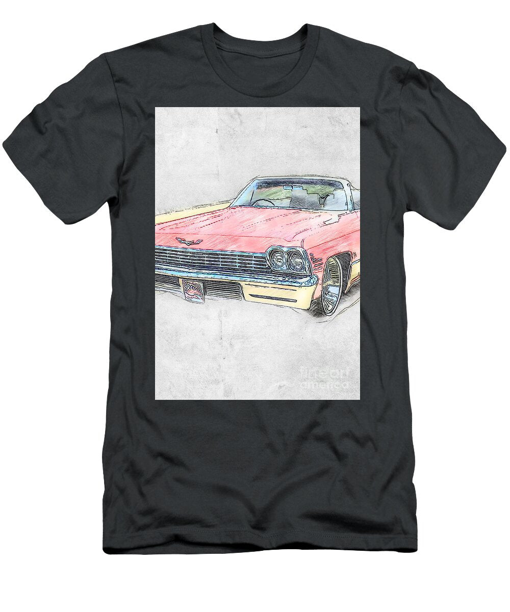 2 Chevrolet Impala Convertible Chevrolet Chevrolet Impala Lowrider Classic Ola Kunde T-Shirt