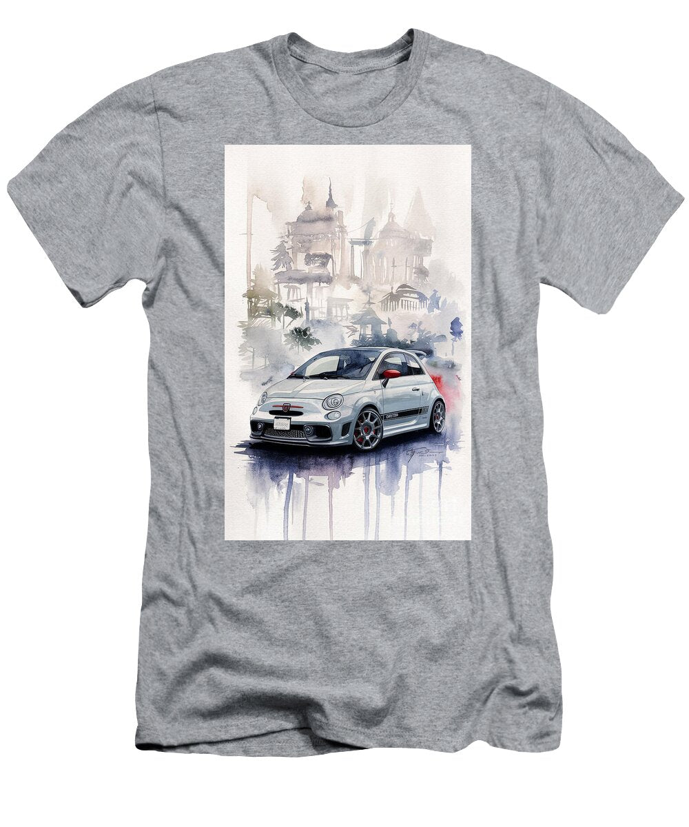 2 Cool Colors 2015 Fiat Abarth 695 Biposto Car Armand Hermann T-Shirt