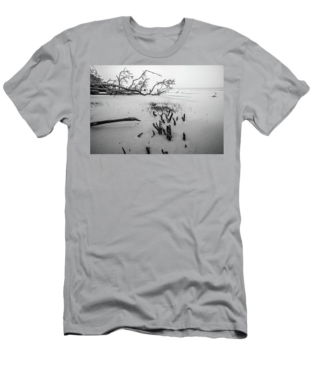2 Drift Wood on Hunting Island South Carolina Alex Grichenko T-Shirt
