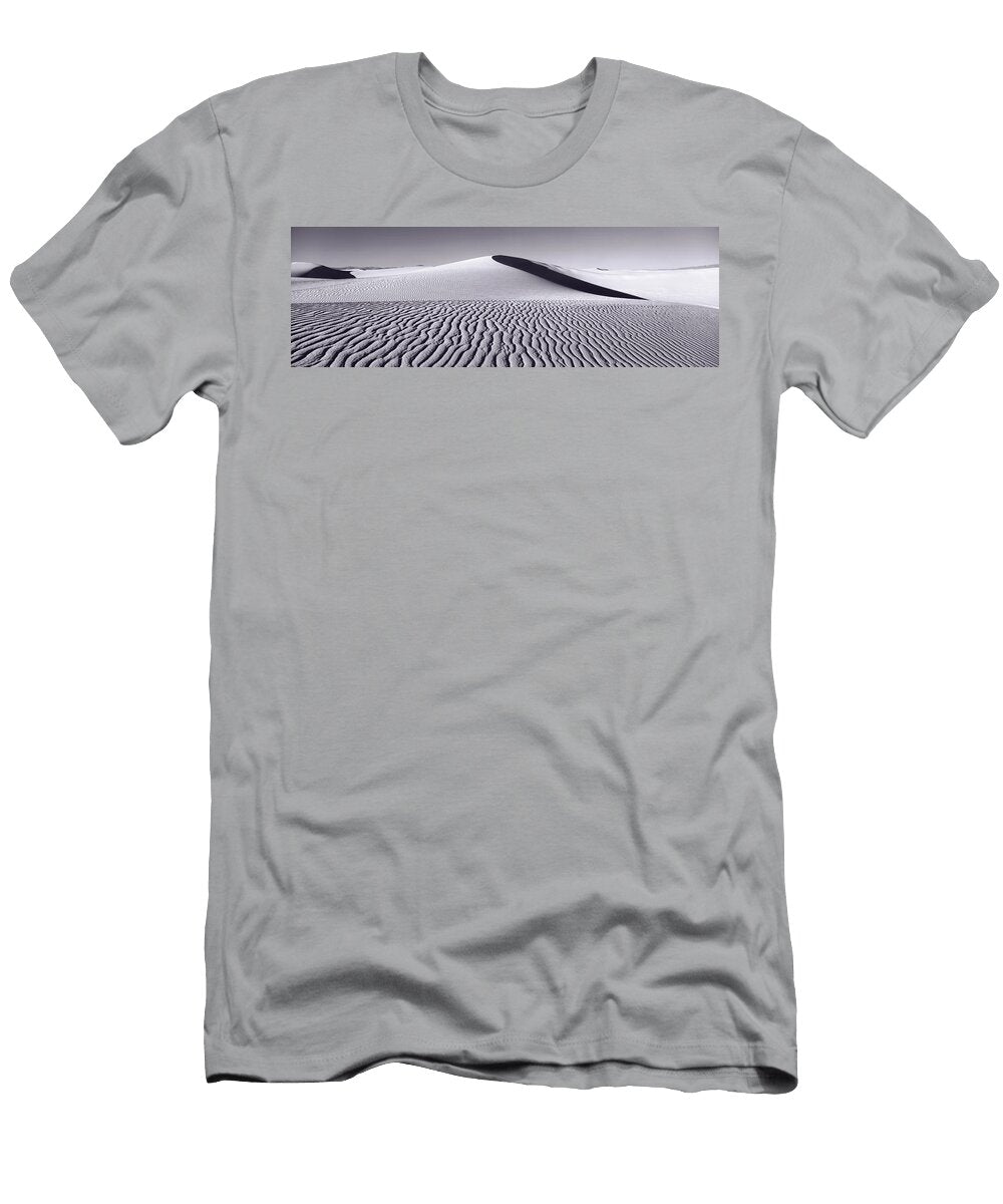 2 Dunes White Sands New Mexico USA Panoramic Images T-Shirt