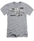 2 Exclusive Cutaway Art European Car 1980 Ford Escort Xr3 3 Door Hatchback Vlad Automotive T-Shirt