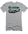 2 Exclusive Czech Family Gray Car Skoda Fabia B Sedan Vladyslav Shapovalenko T-Shirt