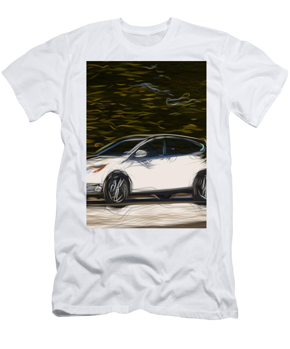 2 Ford Focus Hatchback Drawing Carstoon Concept T-Shirt
