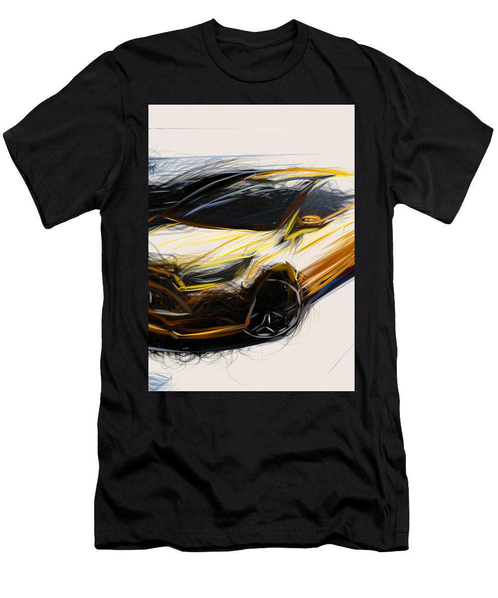 2 Ford Focus St Hatchback Drawing Carstoon Concept T-Shirt