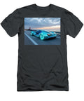 2 Futuristic Car on Coastal Road Evie Carrier T-Shirt