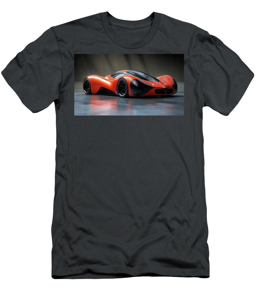 2 Futuristic Sports Car Design Evie Carrier T-Shirt