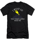 2 I Must Go the Video Games Gift Florian Dold Art T-Shirt