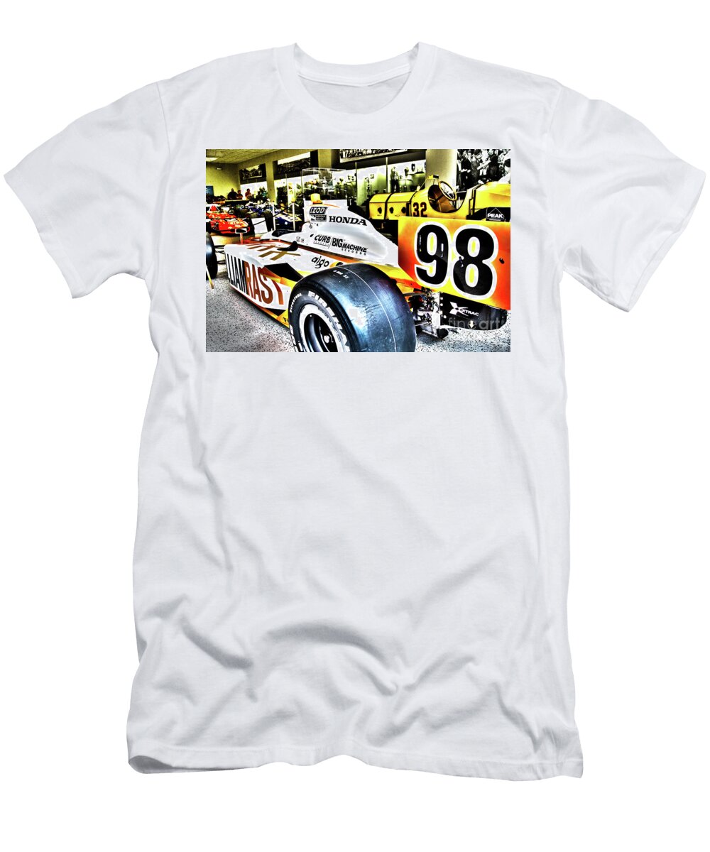 2 Indy Race Car Museum Elite Image Photography By Chad Mcdermott T-Shirt