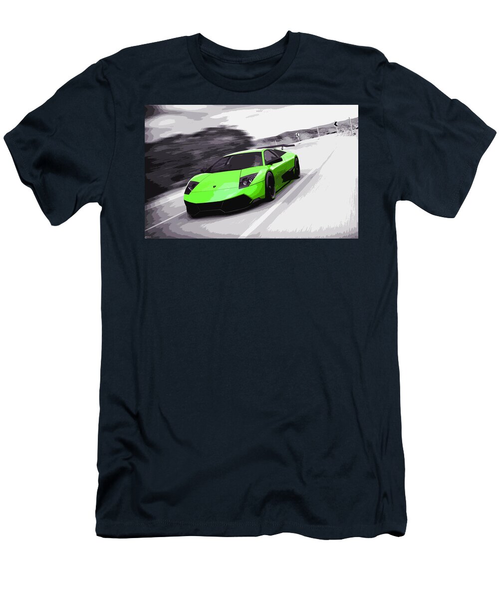 2 Lamborghini Murcielago Sv Thespeedart T-Shirt