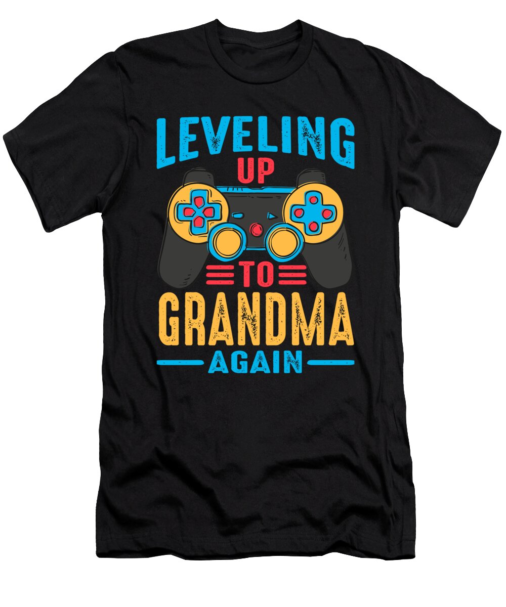 2 Leveling Up to Grandma Again Video Game Gamer Dhbubble T-Shirt