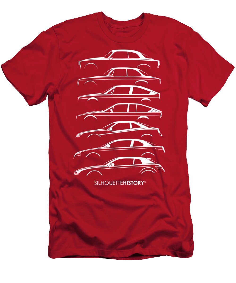 2 Lombard Coupe Silhouettehistory Gabor Vida T-Shirt